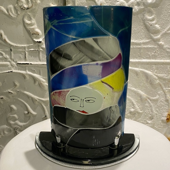 ✨Sebino Arte Italy Fused Art Glass Lamp - Handcrafted Beauty ✨ - Picture 2 of 10